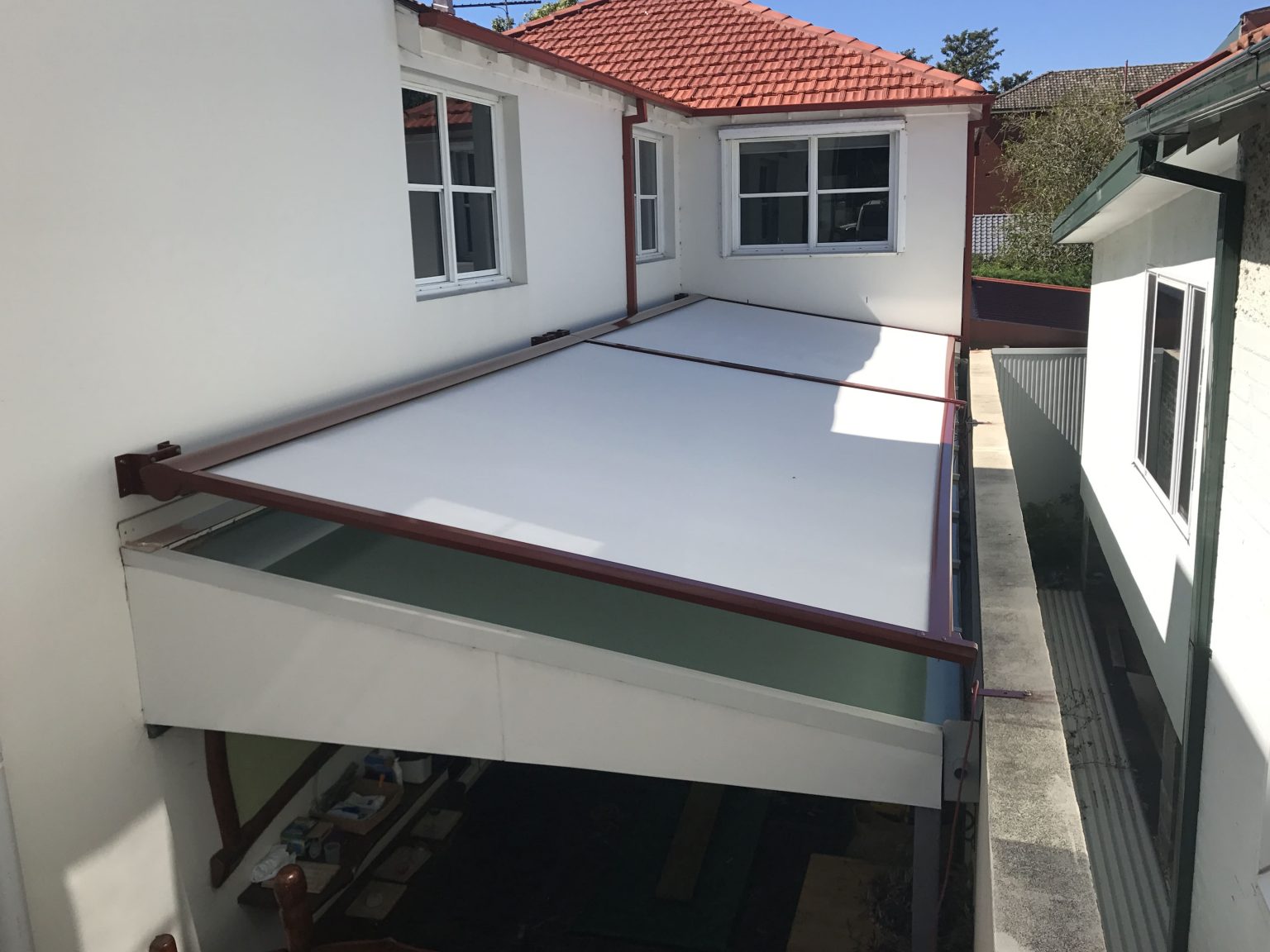 Conservatory Retractable Awning - Australian Awnings